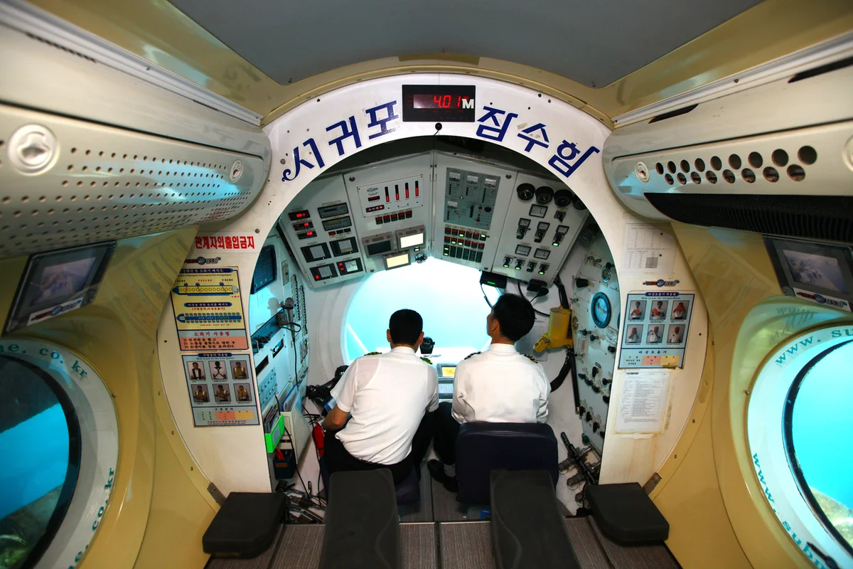 서귀포잠수함 - 천지연폭포 여행
