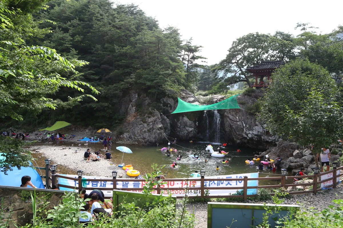 장각폭포 - 상주 여행