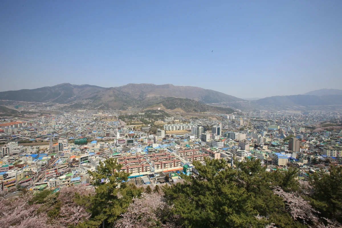 황산공원 - 양산 여행