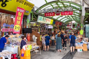 속초중앙시장 글램핑 (출처 : 한국관광공사)
