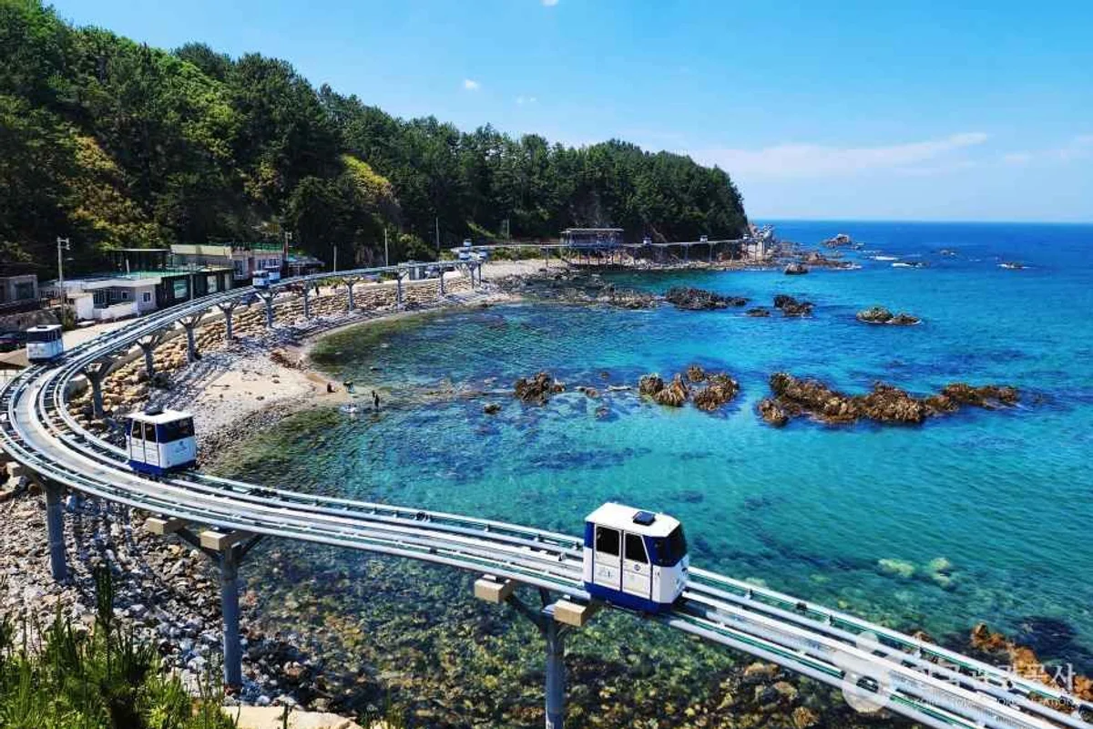 죽변해안스카이레일 - 울진여행 여행