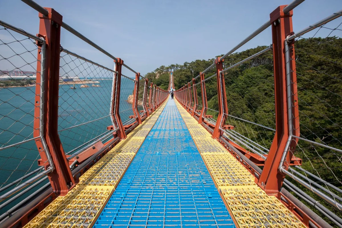 대왕암공원 출렁다리 - 일산해수욕장 여행
